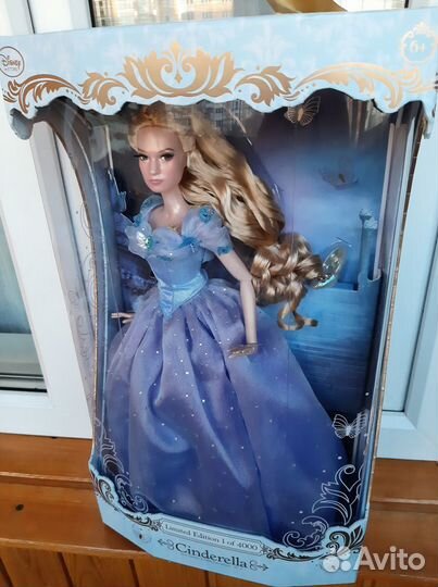 Limited Лимитированная кукла Золушка Дисней