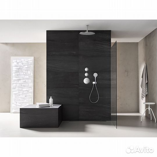 Верхний душ круглый 400 мм, хром