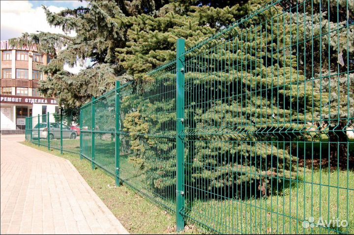 Забор сетка 3d