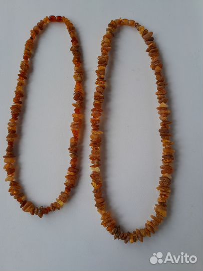 Янтарные бусы