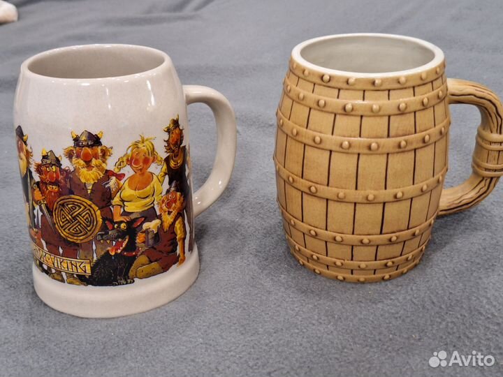 Пивная кружка керамика глазурованная Германия