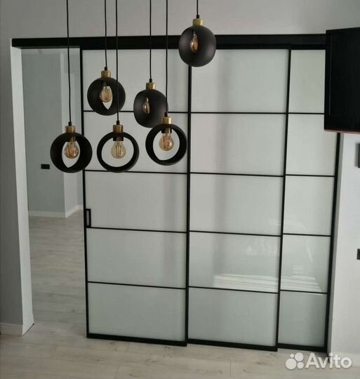 Межкомнатные перегородки из алюминия