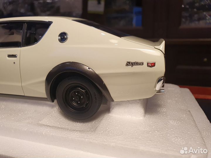 1:18 Autoart Nissan Skyline GT-R (kpgc110) Silver