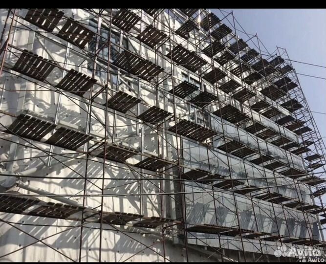 Аренда строительных лесов хомутовые