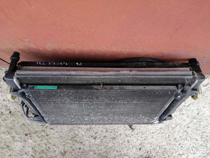 Касета Радиаторы вентилятор Гольф 6 1.4 TSI в сбор