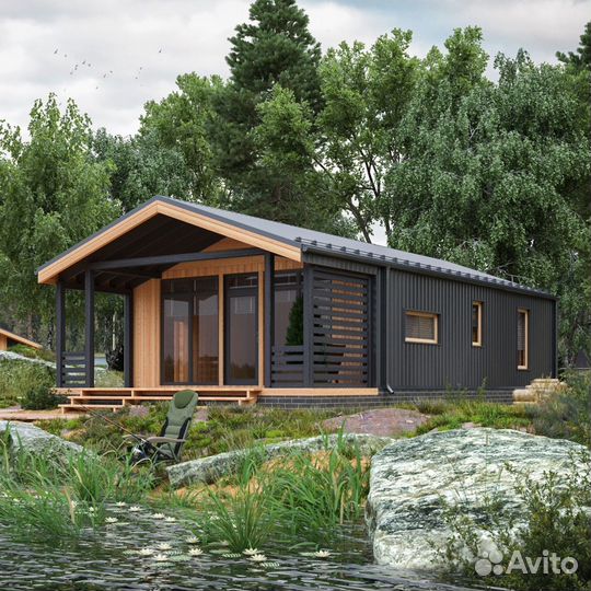 Каркасные дома в современном стиле