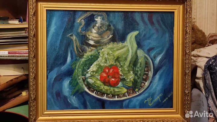 Живопись Натюрморт 35х45 холст масло