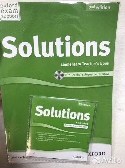 Solutions elementary Teacher’s Book