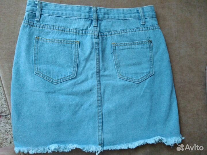 Юбка джинсовая