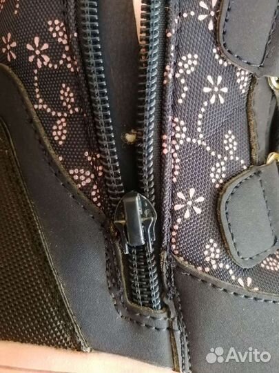 Зимние сапожки для девочки 25 размер