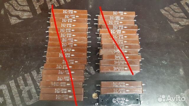 Высоковольтные диоды Д1010А купить в Севастополе | Хобби и отдых | Авито