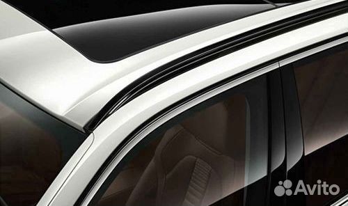 Черные продольные рейлинги BMW X5 G05