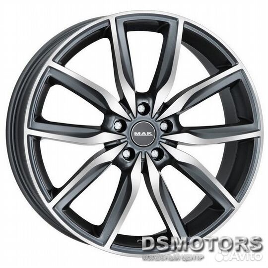 Диски Allianz 8/19 5x120 ET30 d72.6 GUN metmirror