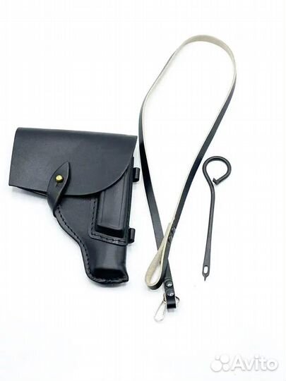 Кобура штатная пм со страховочным ремешком
