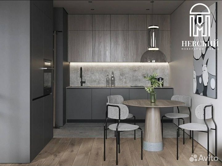 Кухонный гарнитур прямой