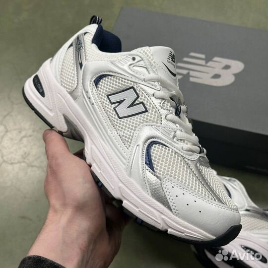 Кроссовки New Balance 530 (41-45, Белый)