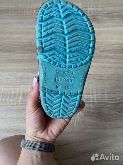 Crocs сабо для девочки 25