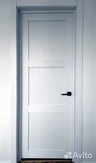 Межкомнатные двери. Эко шпон. Белые
