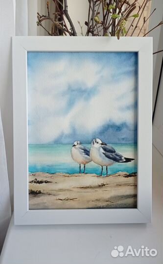 Картина акварель 