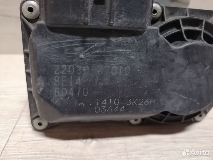 Дроссельная заслонка двс 1.6 Auris Аурис Corolla