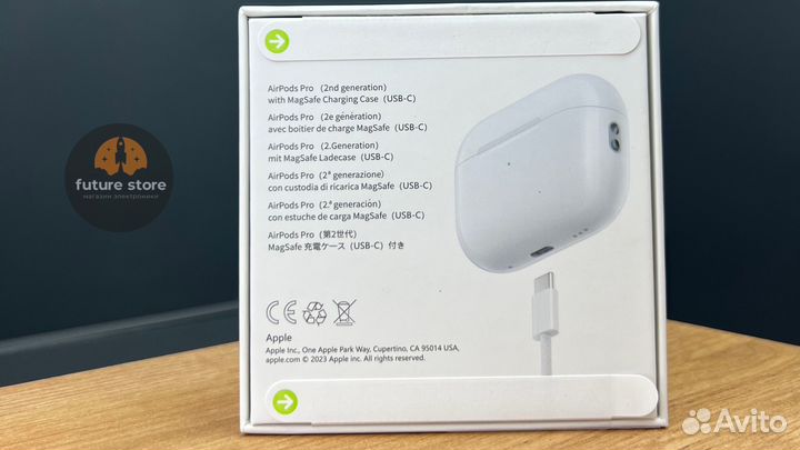 AirPods Pro 2 USB-C (новые, гарантия + чехол)