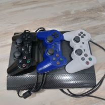 Игровая приставка ps3 slim HEN 500гб +60 игр