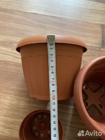 Горшки для растений 5 шт