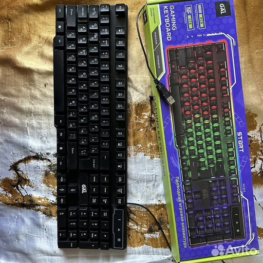 Игровая клавиатура с подсветкой