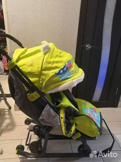 Детские санки коляска