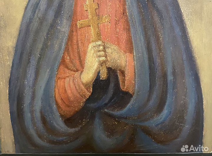 Двухсторонняя Икона Святая Наталия и Скорбящая