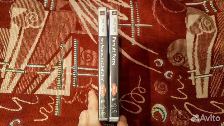 Диски на PSP - Pusuit Force и Harry Potter