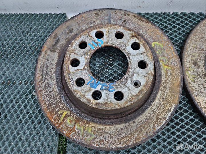 Диски тормозные задние Volkswagen Tiguan 5N2 2.0