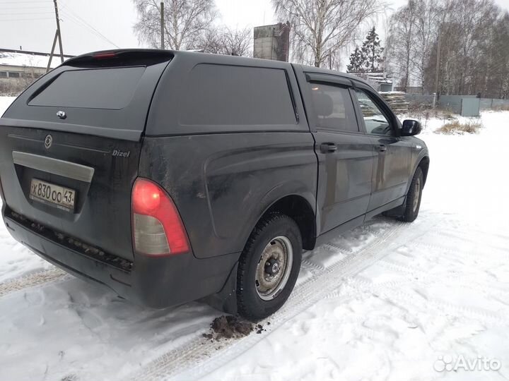 Кунг для пикапа ssangyong actyon sport