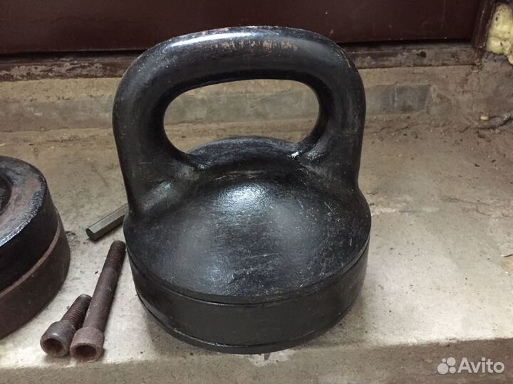 Гиря разборная 16 кг 24 кг 32 кг 40 кг