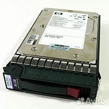 Жесткий диск нр 36.4GB Pluggable SAS LFF 15K