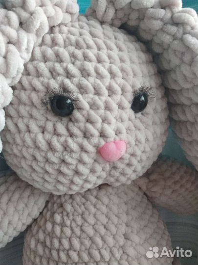 Вязаная зайка