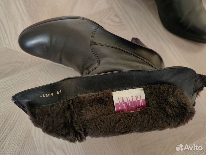 Сапоги женские зимние натуральная кожа