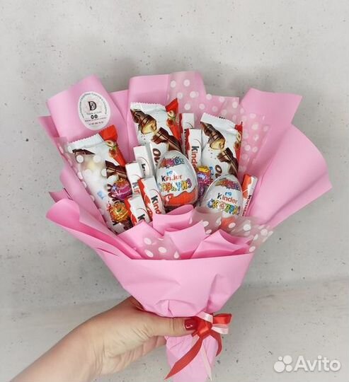 Съедобные букеты для женщин