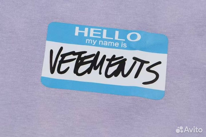 Футболка оверсайз Vetements