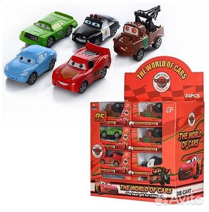 Машинки Тачки металл в ассортименте