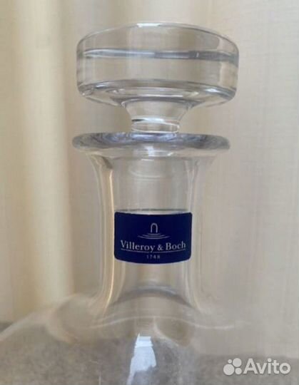 Графин Villeroy&Boch для виски №3 хрусталь