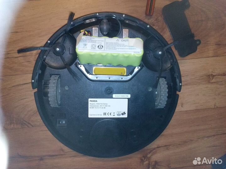 Робот-пылесос Panda X500 с новой акб