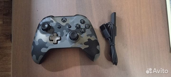 Контроллер xbox one с беспроводным адаптером