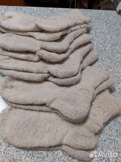 Шерстяные носки