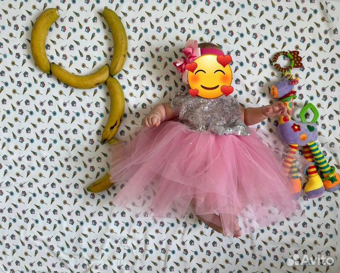 Праздничное платье для девочки 62-68