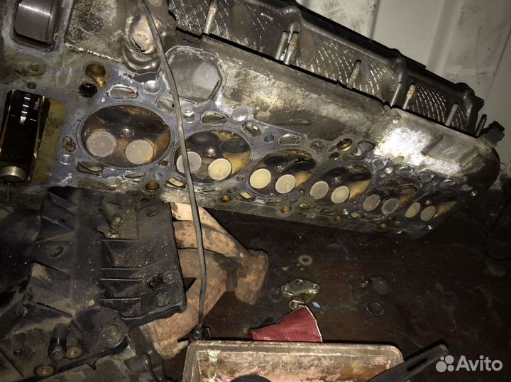Бмв 3. Головка блока цилиндров 2.5л 2003г.в