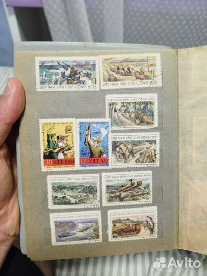 Альбом с почтовыми марками