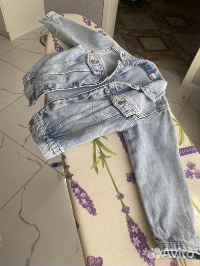 Джинсовая куртка для девочки 116