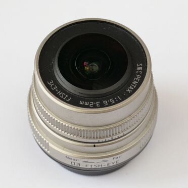 Pentax Q 03 Fish-eye 3.2/5.6 объектив %22Рыбий глаз%22