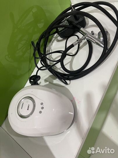 Аэрограф + краски 9 шт